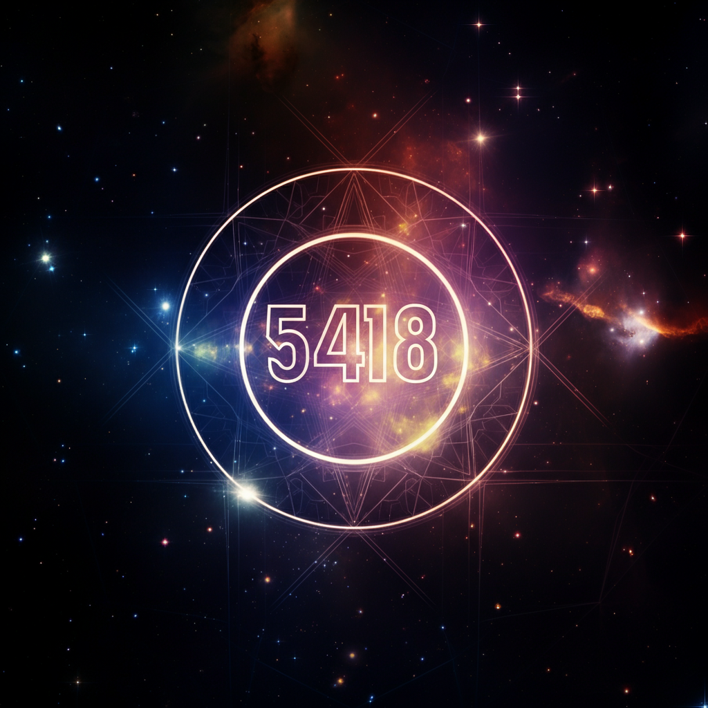 Numerologie 5418 Betekenis ✨