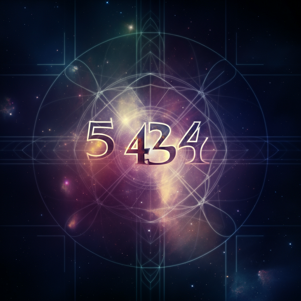 Numerologie 5434 Betekenis ✨