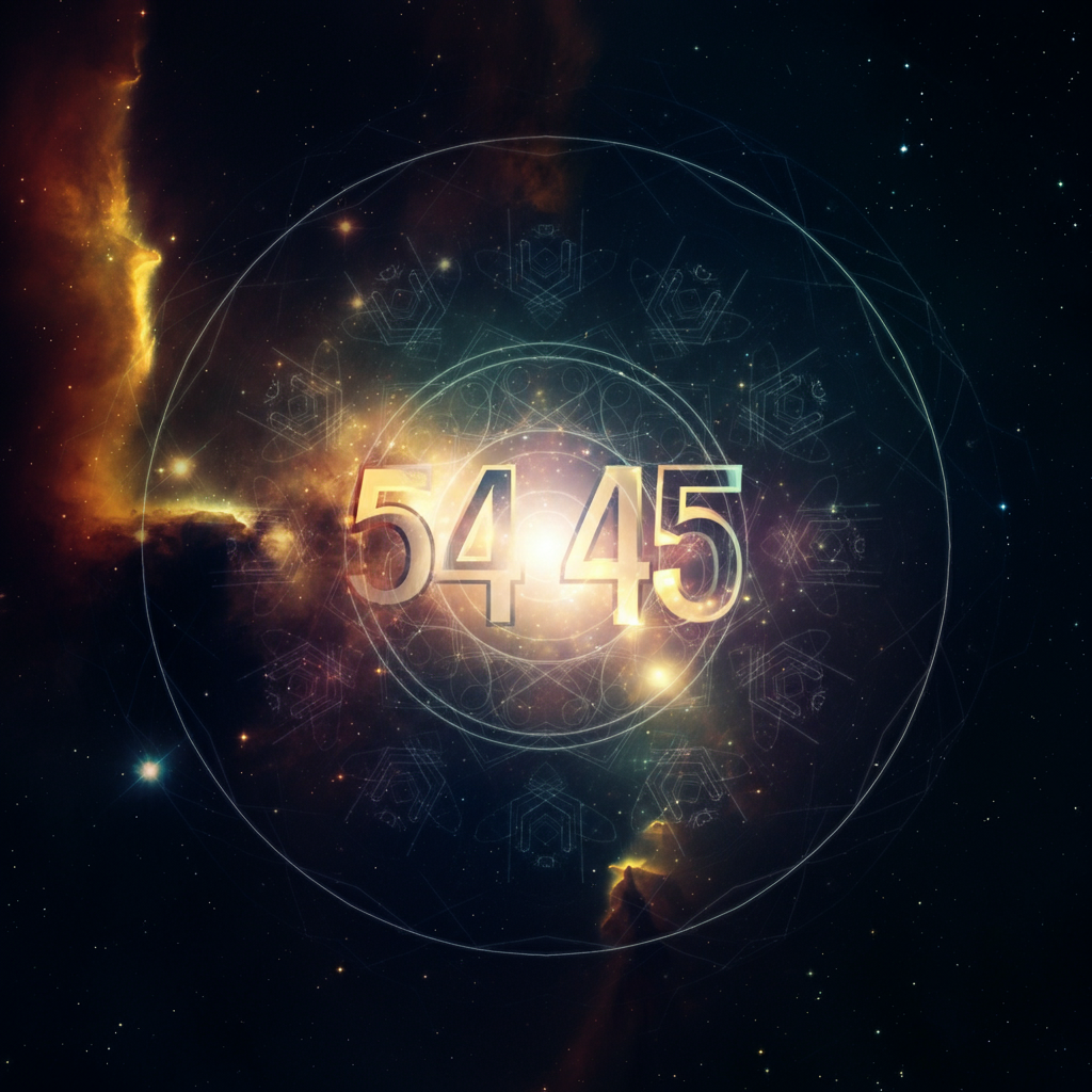 Numerologie 5445 Betekenis ✨