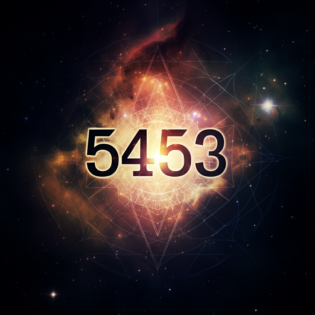 Numerologie 5453 Betekenis ✨