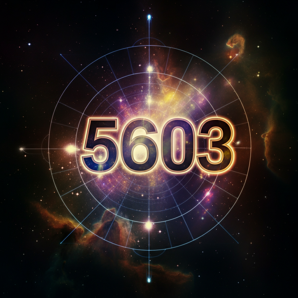 Numerologie 5603 Betekenis ✨