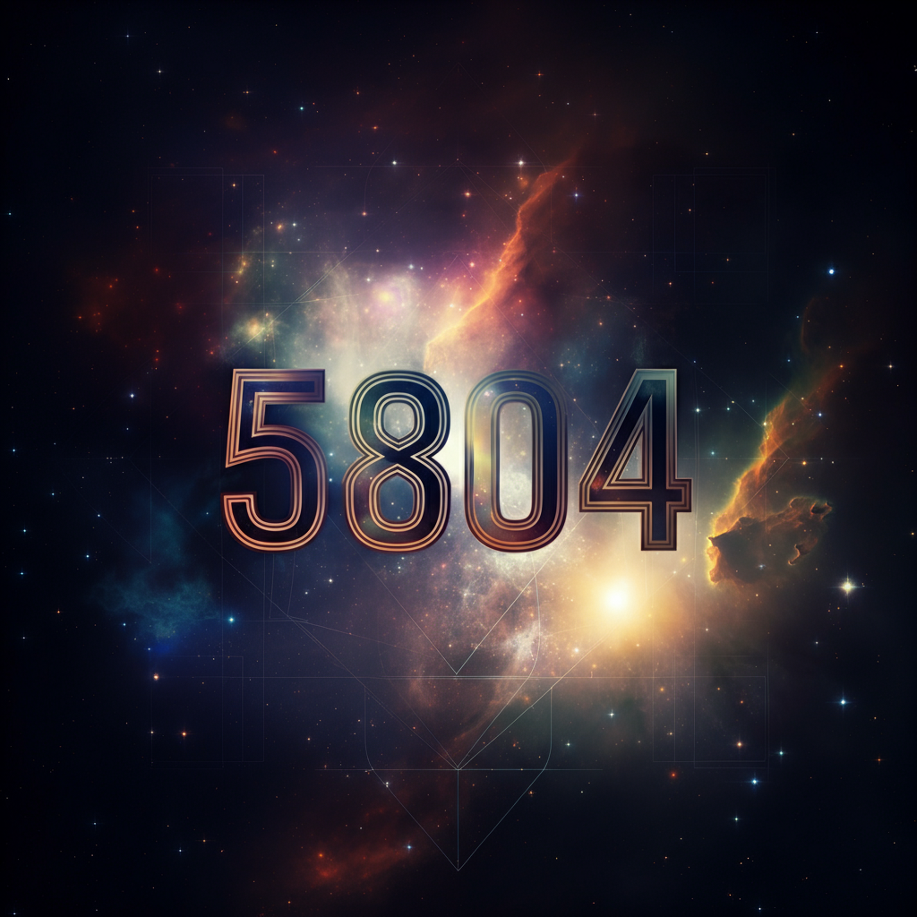 Numerologie 5804 Betekenis ✨