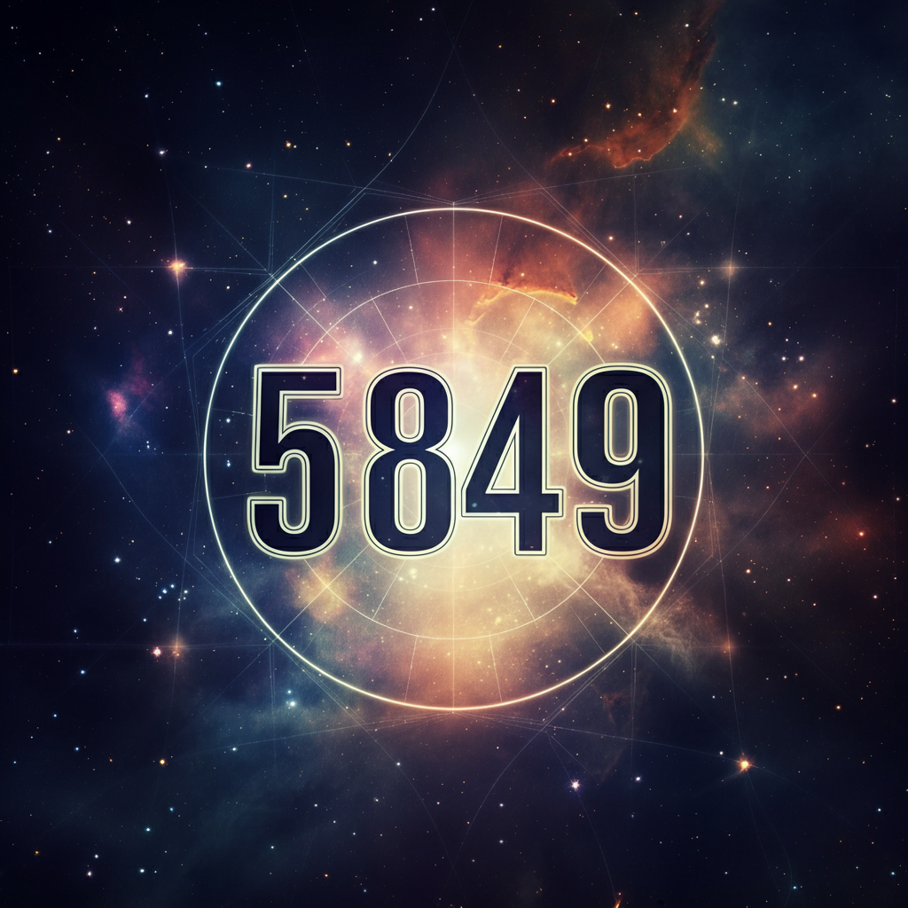 Numerologie 5849 Betekenis ✨