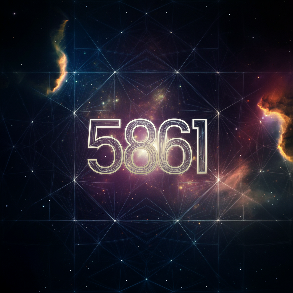 Numerologie 5861 Betekenis ✨