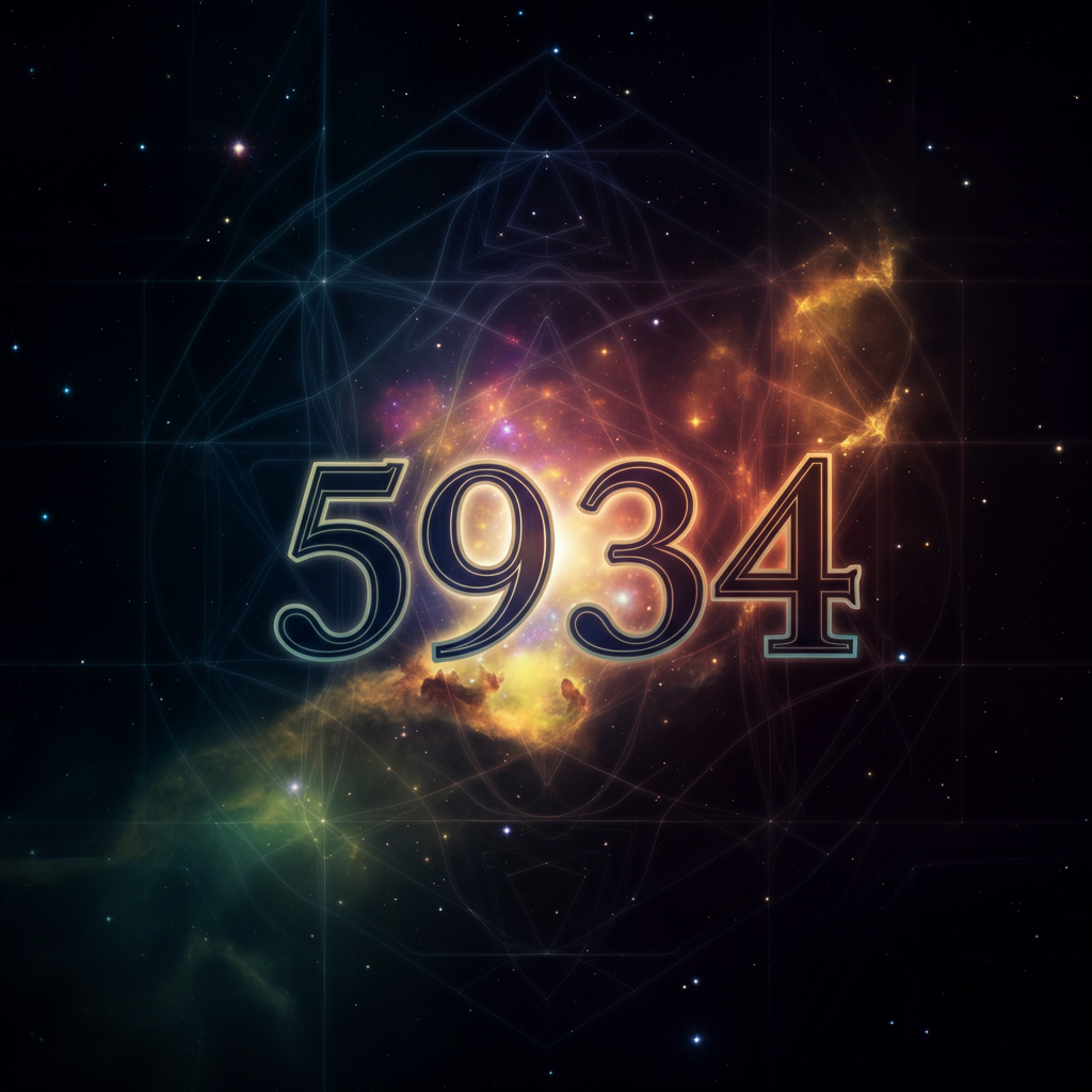 Numerologie 5934 Betekenis ✨