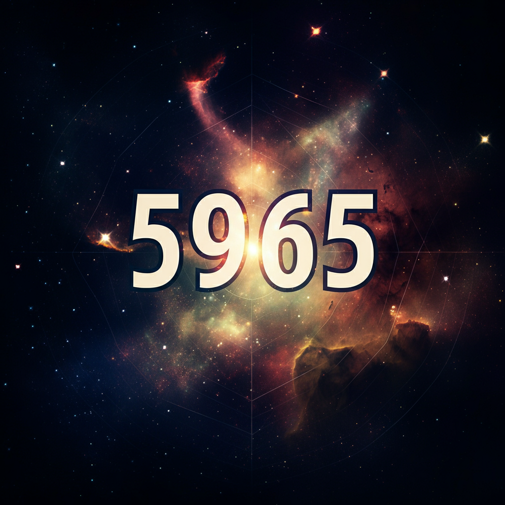 Numerologie 5965 Betekenis ✨