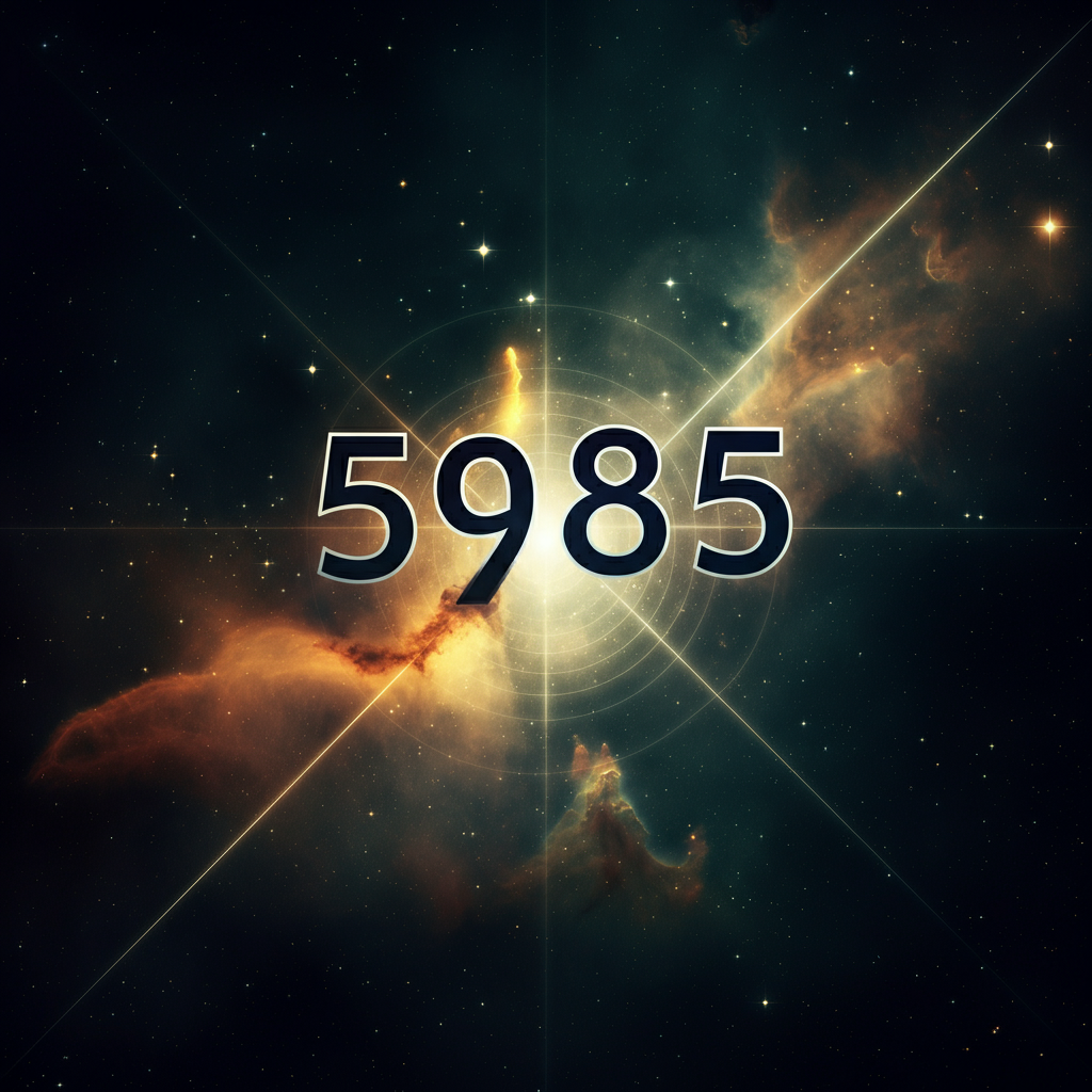 Numerologie 5985 Betekenis ✨
